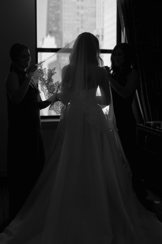 Getting ready at The Exchange in Chicago