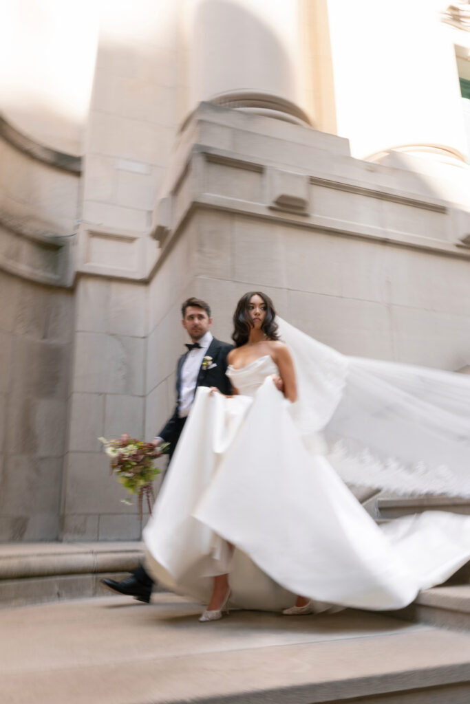 Couple at The Exchange in Chicago 
