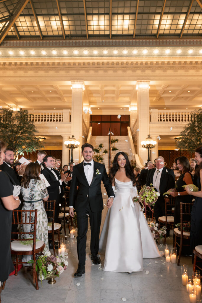 Ceremony at The Exchange in downtown Chicago