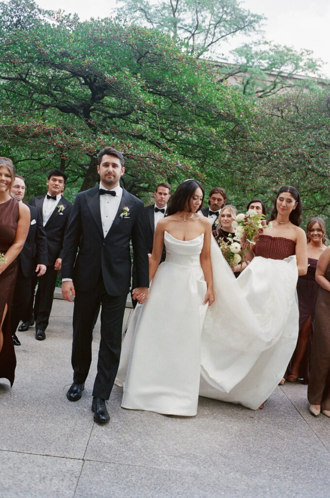 Wedding party The Exchange in Chicago 