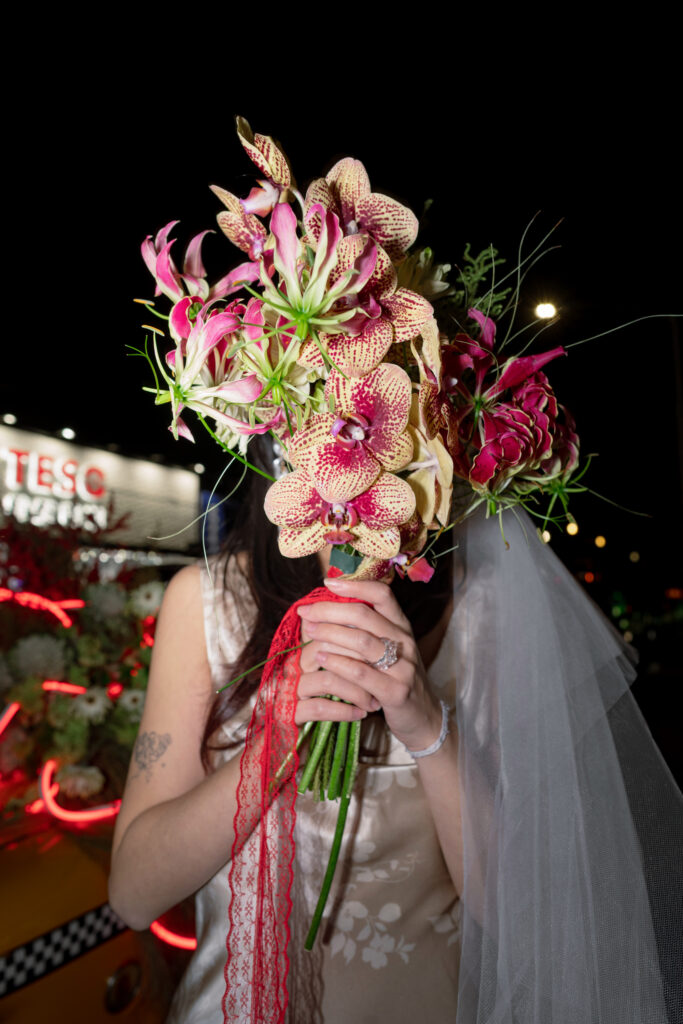 Brooklyn editorial engagement session edgy fashion engagement photos NYC